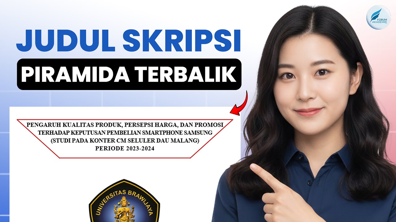 5 Langkah Cara Membuat Judul Skripsi Piramida Terbalik di Word, Ternyata Semudah Ini