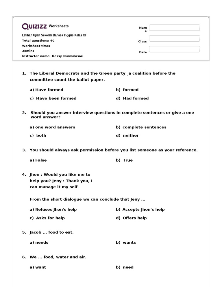 5 Soal Vocabulary dan Kunci Jawaban Ujian Sekolah Bahasa Inggris Kelas 12 2026 5 Soal Vocabulary dan Kunci Jawaban Ujian Sekolah Bahasa Inggris Kelas 12 2026