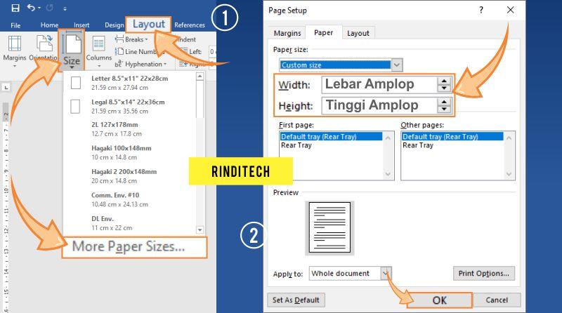 Ternyata Ini Cara Ngeprint Amplop di Word yang Benar, Cuma 3 Langkah! Ternyata Ini Cara Ngeprint Amplop di Word yang Benar, Cuma 3 Langkah!