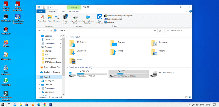 10 Cara Membuka Atau Menjalankan File Explorer Di Windows 10 10 Cara Membuka Atau Menjalankan File Explorer Di Windows 10