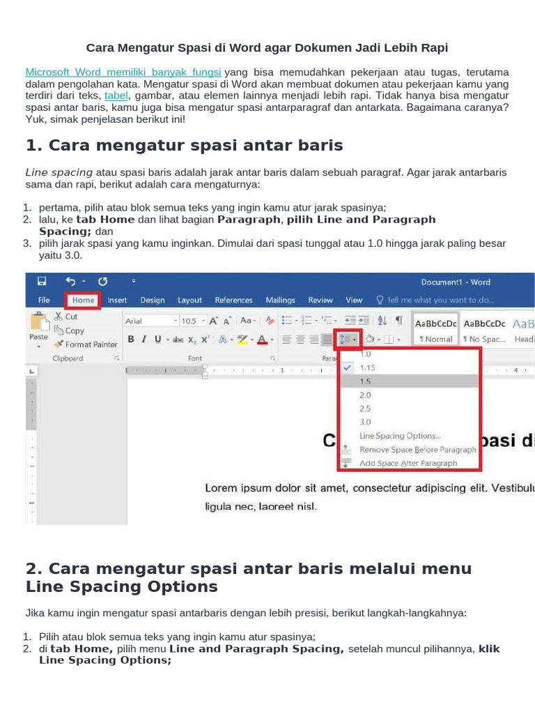 3 Langkah Jitu Cara Merapikan Spasi yang Renggang di Word yang Jarang Diketahui 3 Langkah Jitu Cara Merapikan Spasi yang Renggang di Word yang Jarang Diketahui
