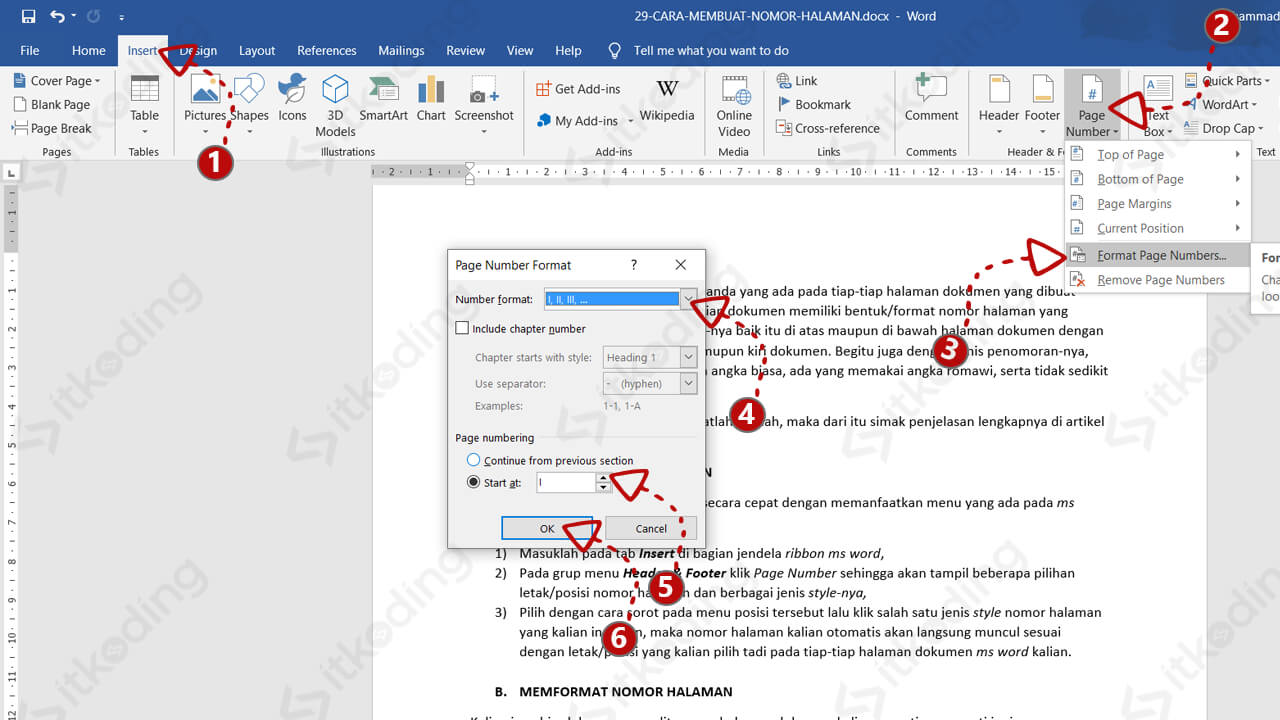 3 Rahasia Cara Menomori Halaman di Word yang Selama Ini Salah 3 Rahasia Cara Menomori Halaman di Word yang Selama Ini Salah