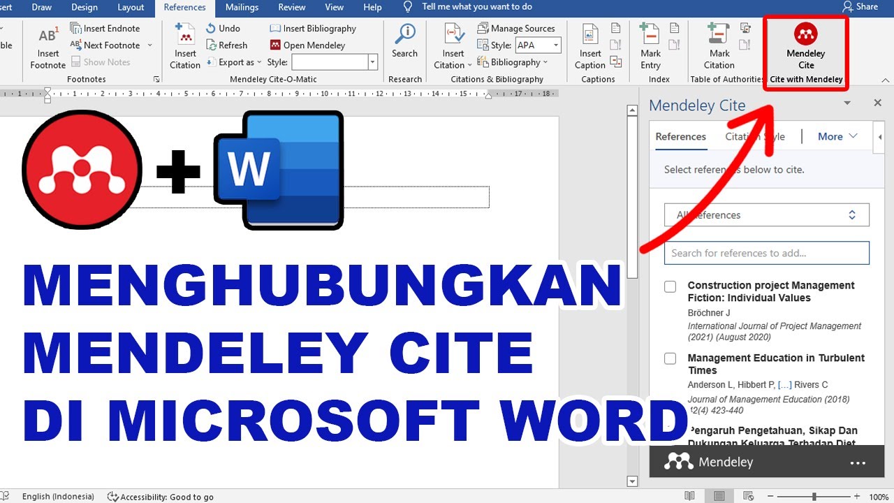 5 Cara Memasukan Mendeley ke Word yang Jarang Diketahui di 2026 5 Cara Memasukan Mendeley ke Word yang Jarang Diketahui di 2026