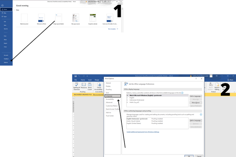 Cara Mengubah Bahasa di Microsoft Word Mudah Cepat Cara Mengubah Bahasa di Microsoft Word Mudah Cepat