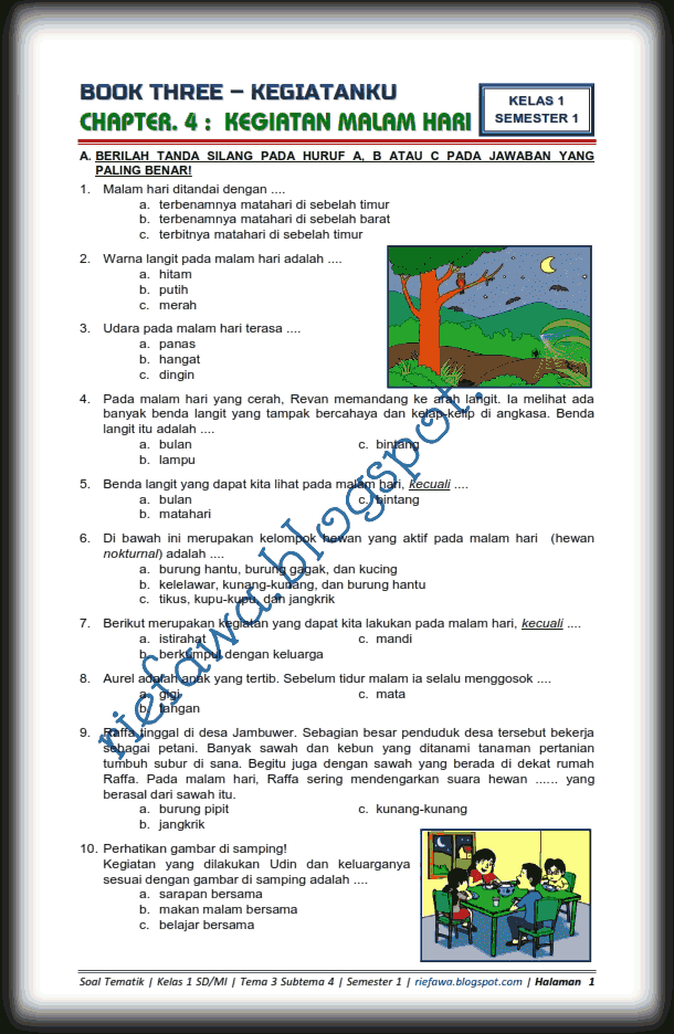 7 Cara Cepat Download Soal Tematik Kelas 1 Tema 3 Kegiatanku Agar Anak Sukses 7 Cara Cepat Download Soal Tematik Kelas 1 Tema 3 Kegiatanku Agar Anak Sukses
