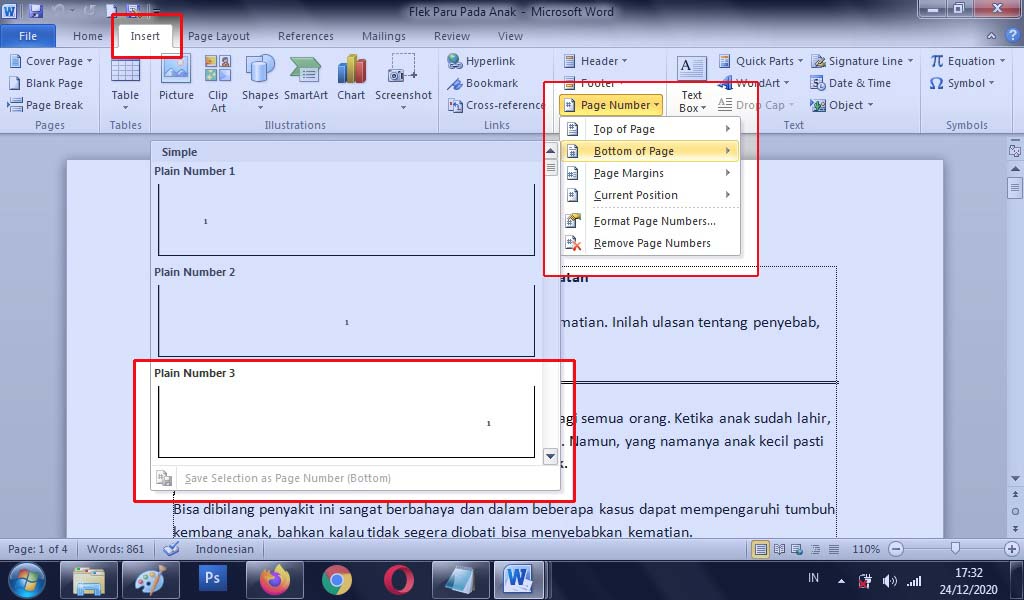 Rahasia tutorial perubahan penomoran halaman pada ms word yang Wajib Tahu Sebelum Salah