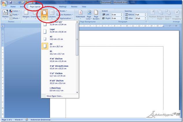 Ternyata Selama Ini Salah Besar, Ini Tutorial Mengubah Size Kertas pada Microsoft Word 2007 Agar F4 Pas di Printer Ternyata Selama Ini Salah Besar, Ini Tutorial Mengubah Size Kertas pada Microsoft Word 2007 Agar F4 Pas di Printer