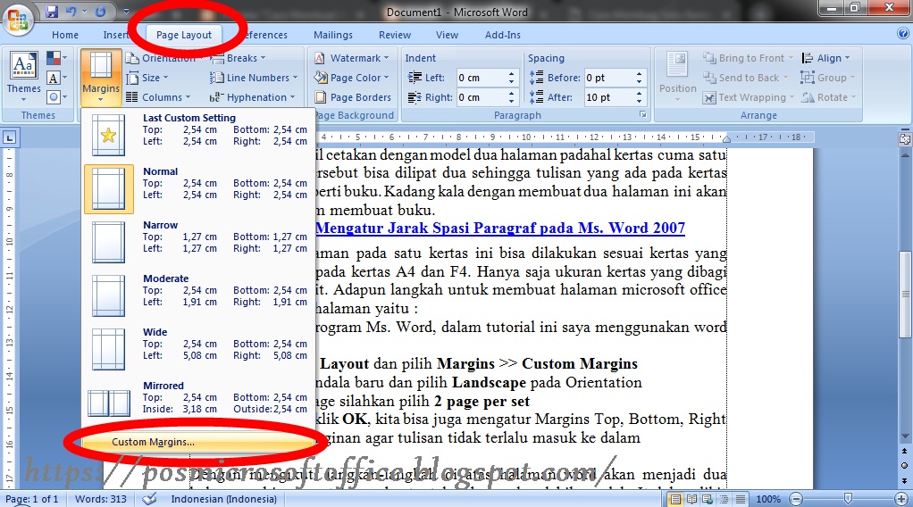 Terbukti! Tutorial cara mengubah halaman di Word 2007 yang Jarang Diketahui Penulis Berita Terbukti! Tutorial cara mengubah halaman di Word 2007 yang Jarang Diketahui Penulis Berita